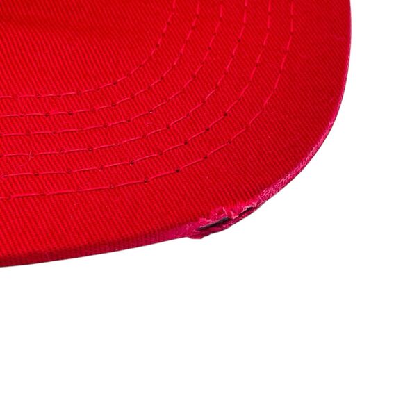 Vintage 90s Budweiser Beer Rope Snapback Hat Cap Made in USA Official - Picture 2 of 5